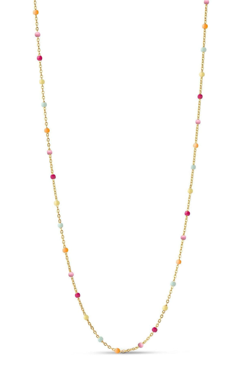 ENAMEL Copenhagen Halskæde - Lola - Rainbow Gold Colour