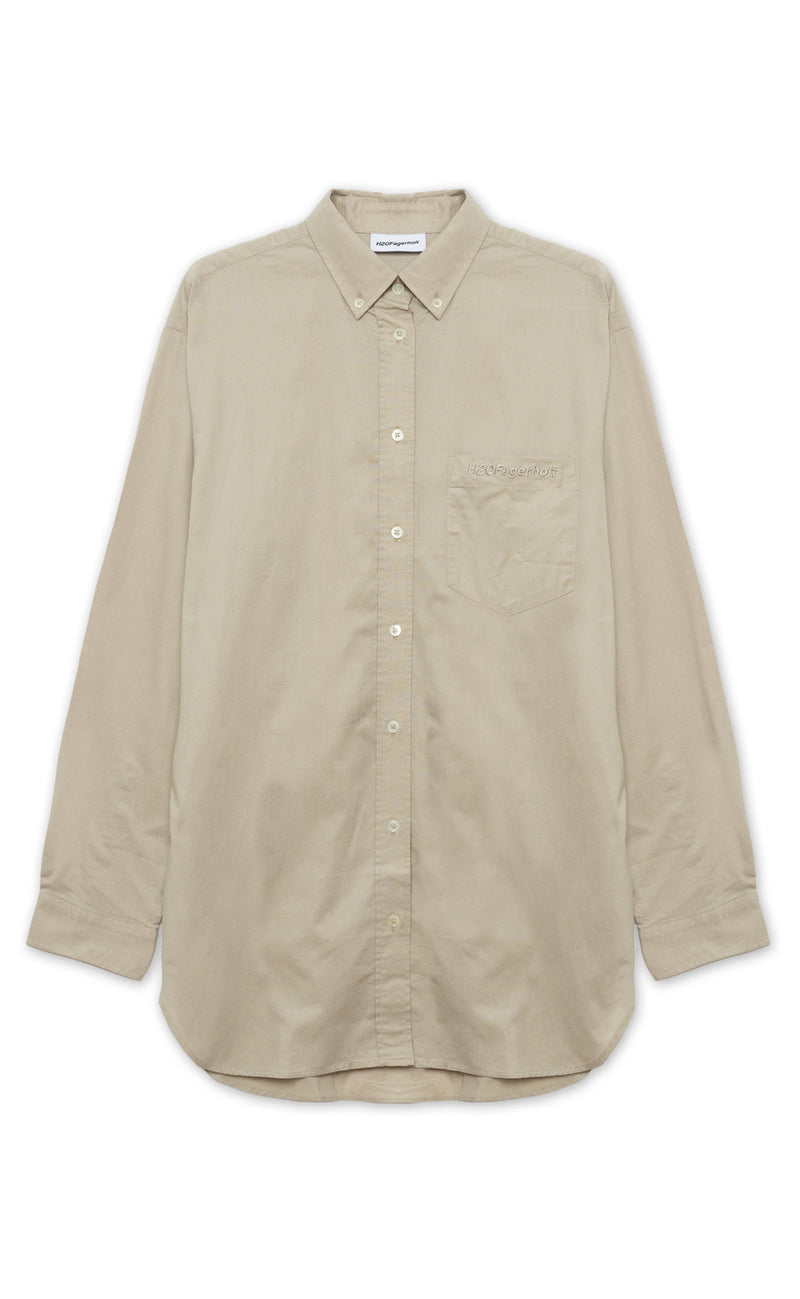 H2O Fagerholt Skjorte - Holiday - Grey Putty