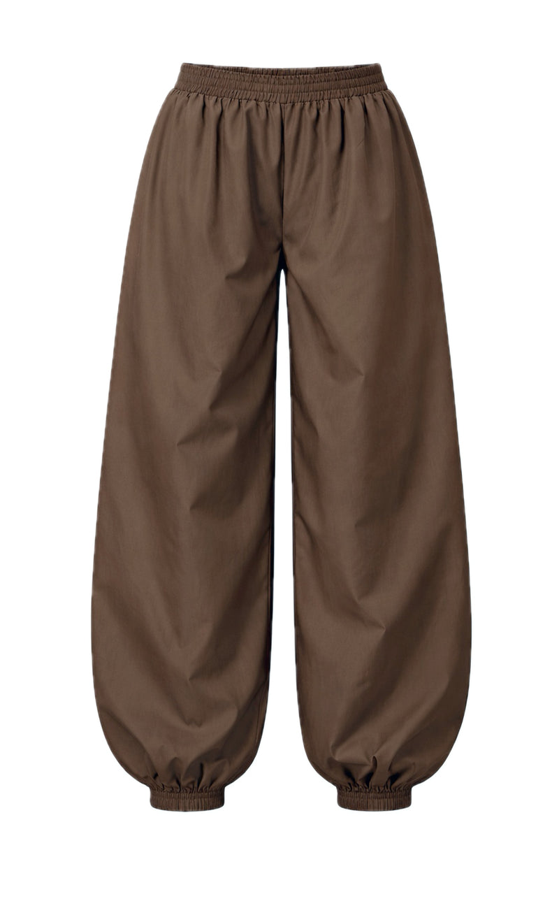 Say INA Copenhagen Bukser - Silke Balloon - Brown