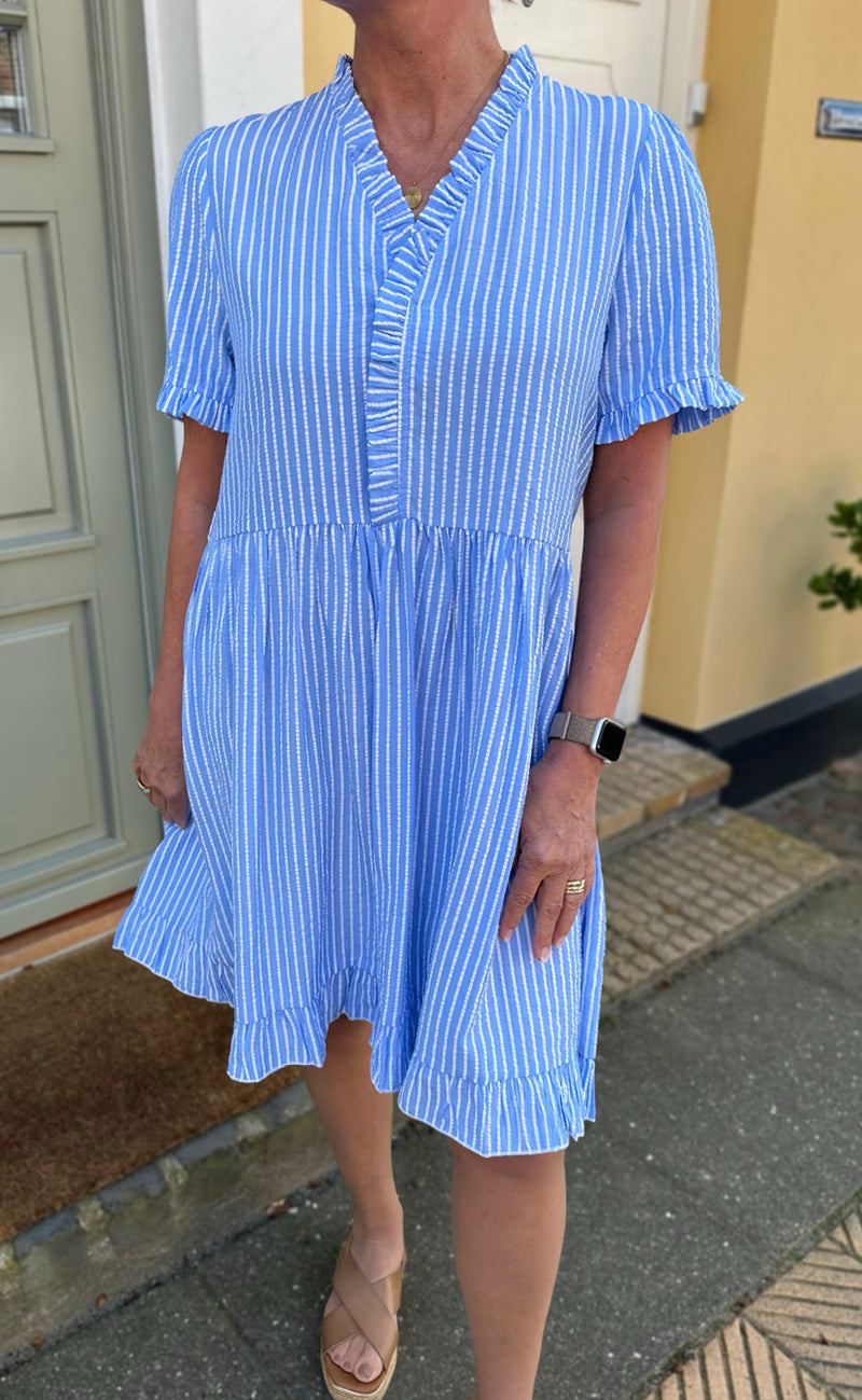 Say INA Copenhagen Kjole - Catja Summer - Blue Striped