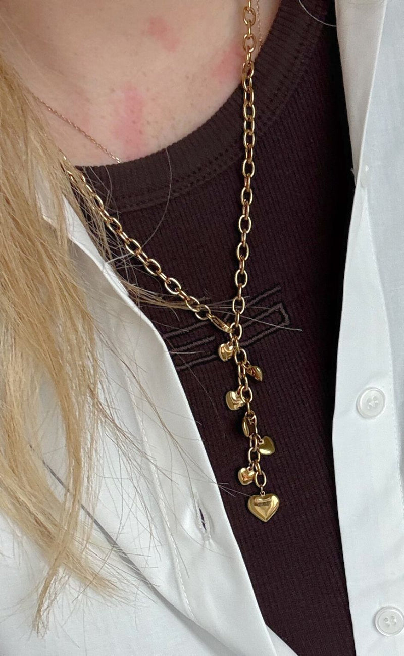Smykkeli Copenhagen Halskæde - Suri - Gold Colour