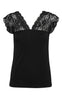 Culture Top - Poppy Lace - Black