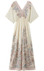 Luxzuz Kjole - Vibecke - Off White 7038