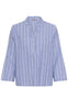 Culture Bluse - Arletty - Powder Blue/Gardenia Stripe