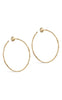 ENAMEL Copenhagen Øreringe - Organic Arena Large - Gold Colour