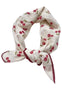 Tim & Simonsen Tørklæde - Samira Cotton - White-Cherry