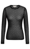 A-View Bluse - Evalla - Black
