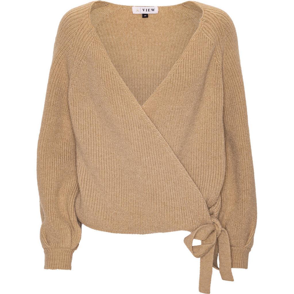 A-View Cardigan - Paris - Camel