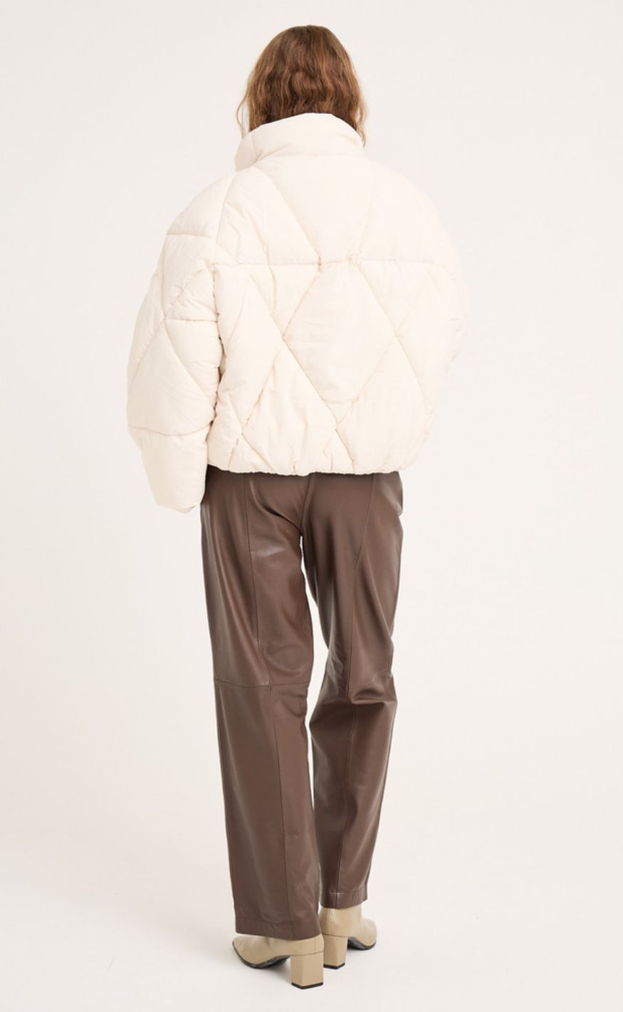 A-View Jakke - Bowy Puffer - Off White