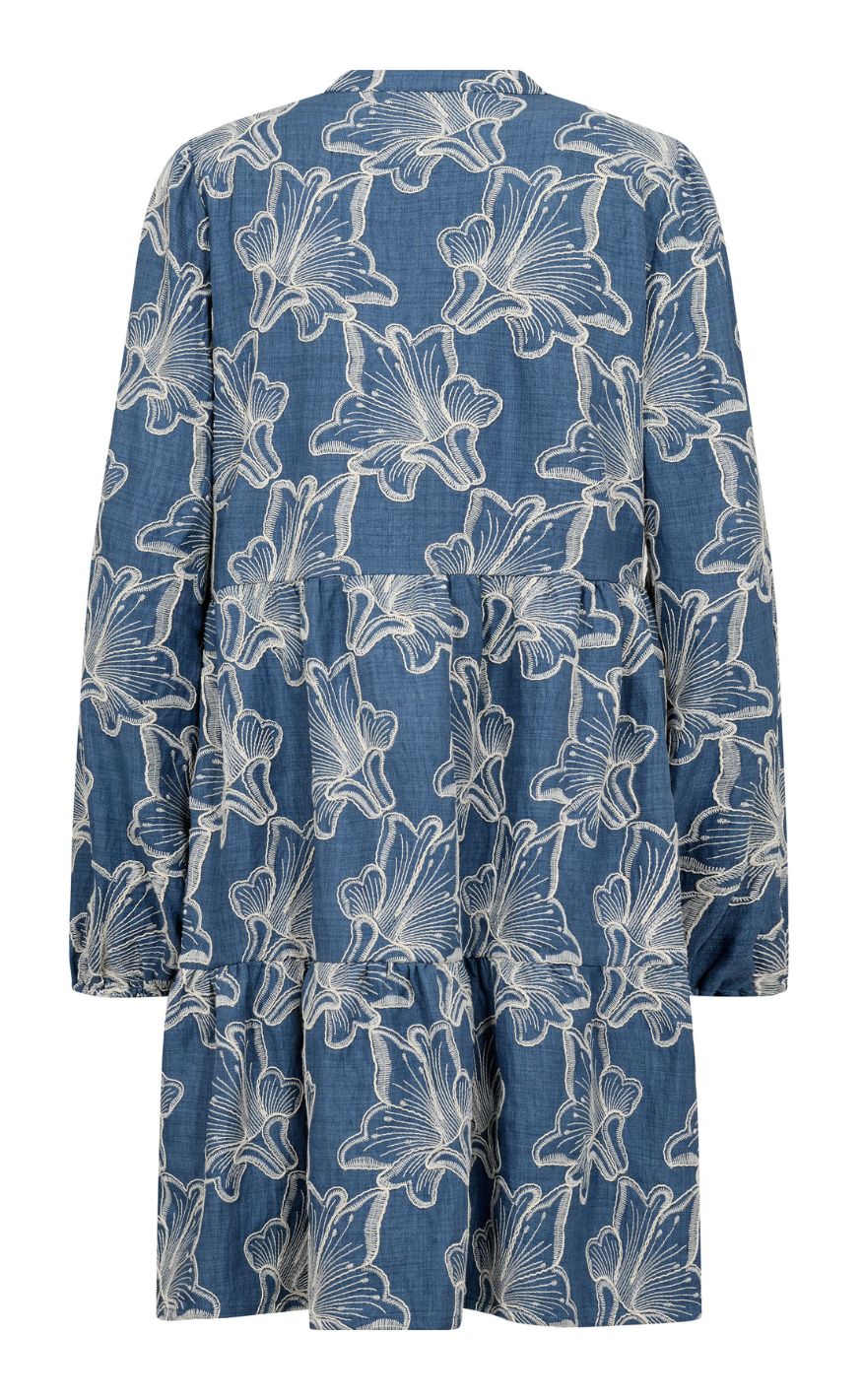 A-View Kjole - Adina - Denim Blue