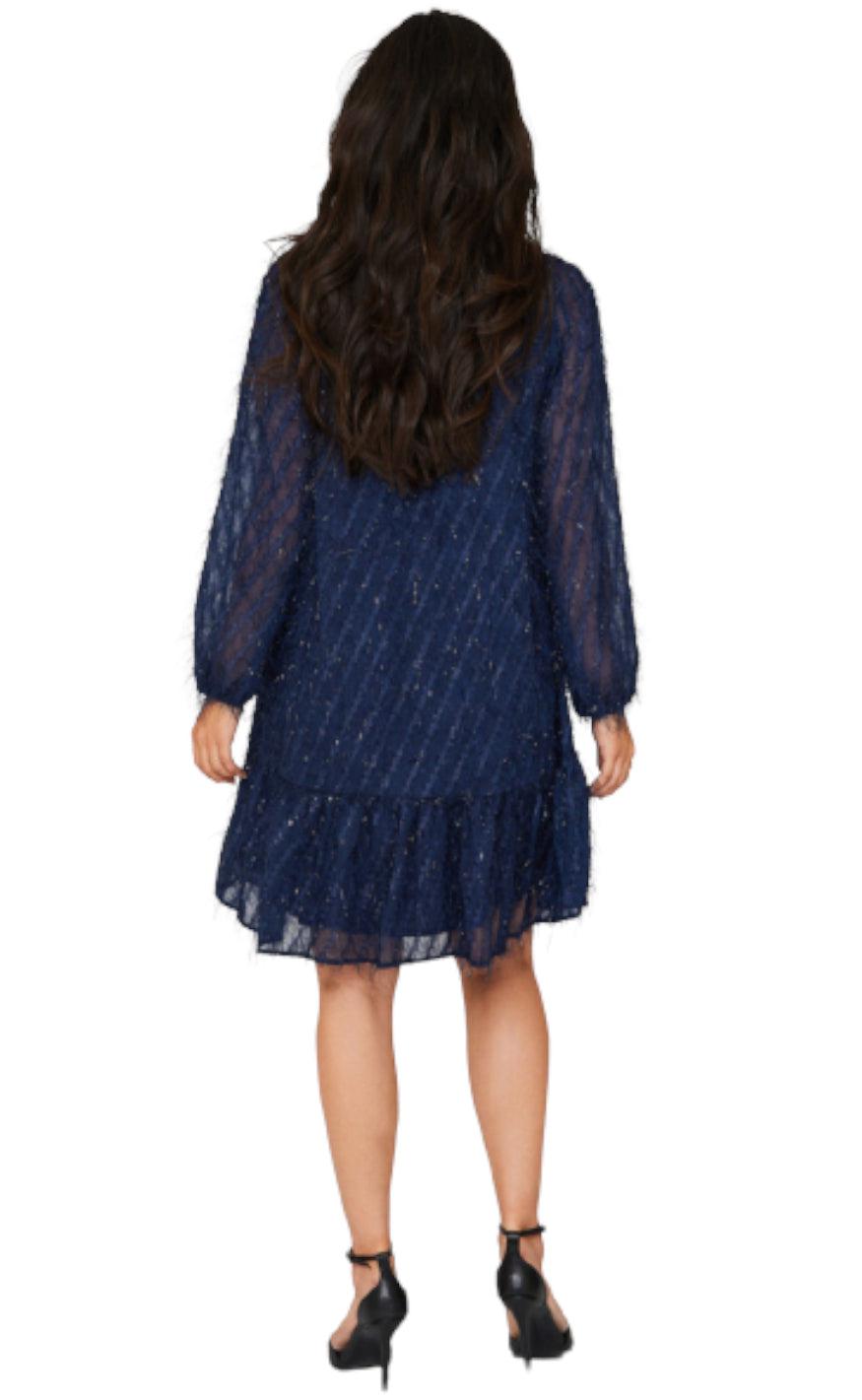 A-View Kjole - Elina - Navy