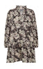 A-View Kjole - Grete - Black/ Off White
