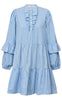 A-View Kjole - Karin - Blue/White Stripe