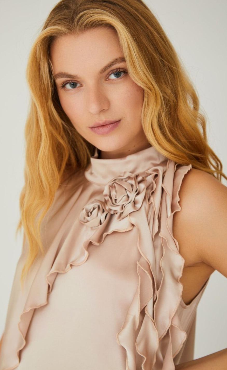 A-View Kjole - Rose - Sand