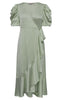 A-View Kjole - Sinda - Dusty Green