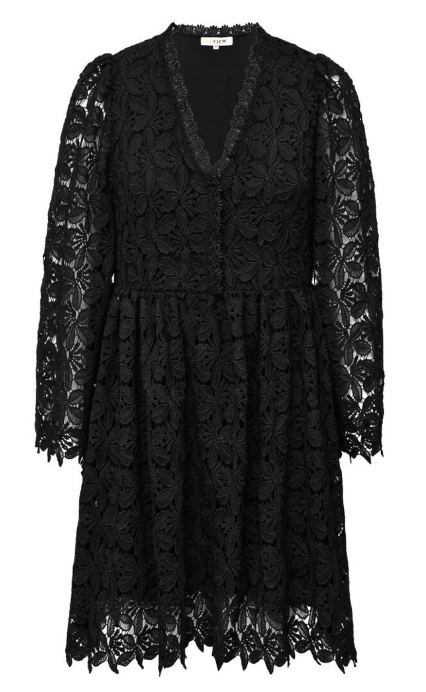 A-View Kjole - Sindy - Black
