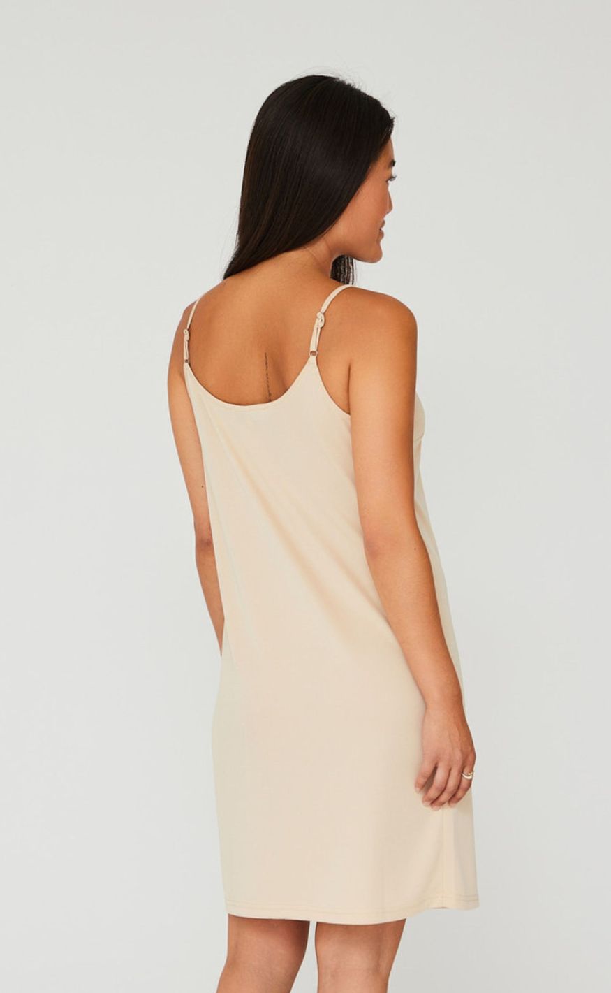 A-View Kjole - Slip - Nude