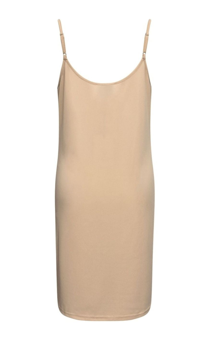 A-View Kjole - Slip - Nude