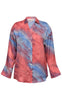 A-View Skjorte - Carina - Coral/Blue