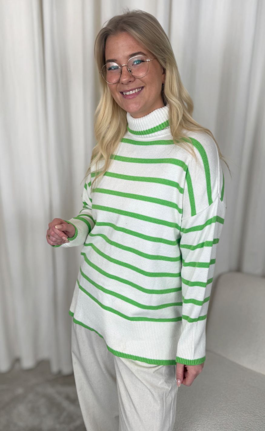 A-View Strik - Bella - White with green