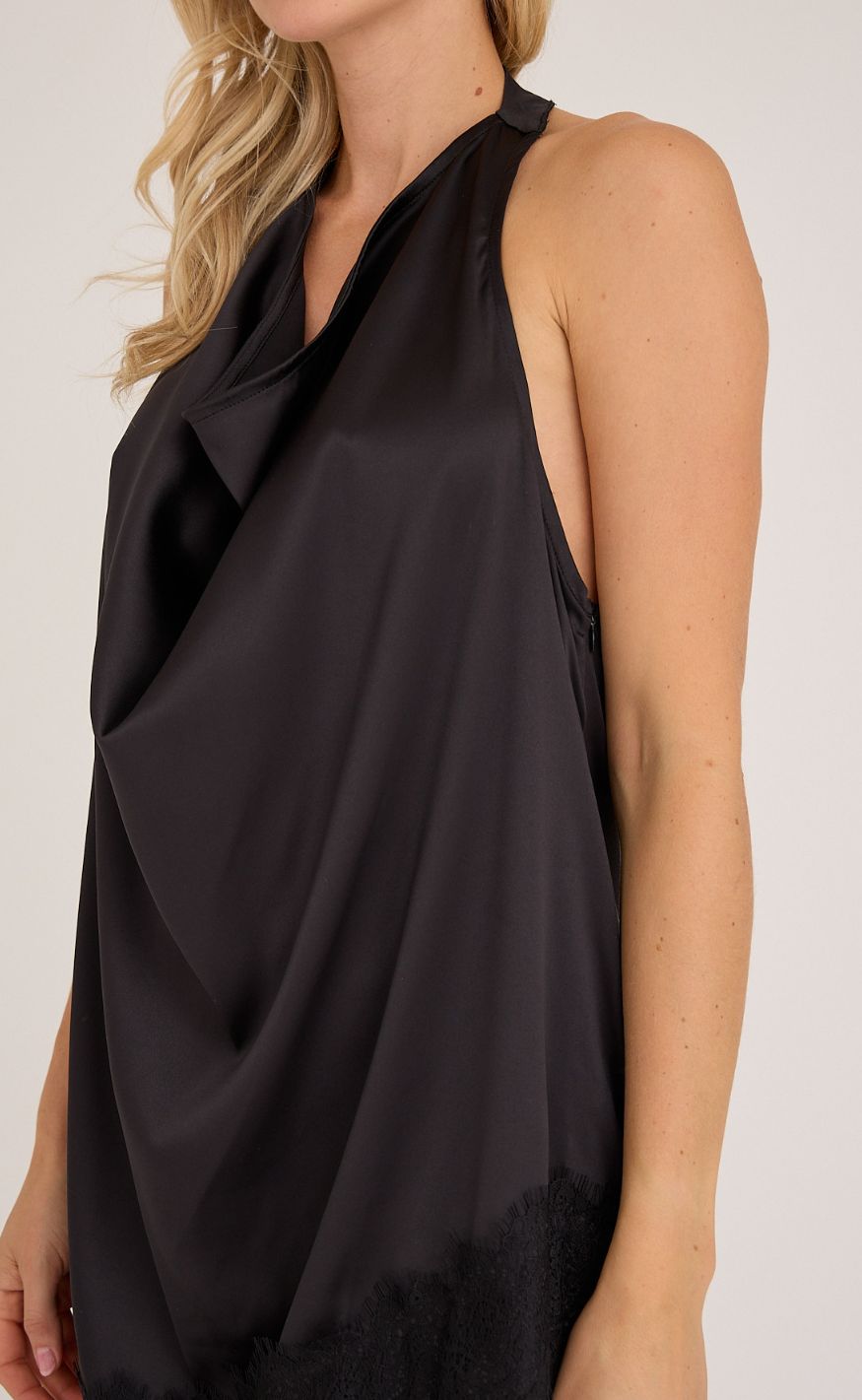 A-View Top - Katti Asymetric - Black