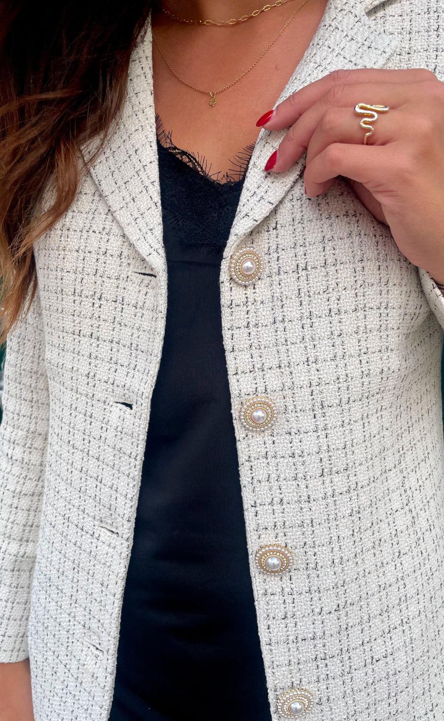 A-view Blazer - Carly Bouchle - Sand
