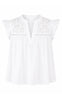 Say INA Copenhagen Top - Alma - White