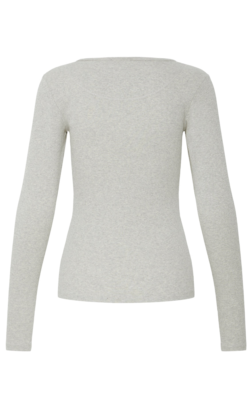 BALL Original Bluse - Tobelli - Medium Gray Melange