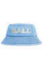 BALL Original Bøllehat - Sombrero - Light Blue Denim