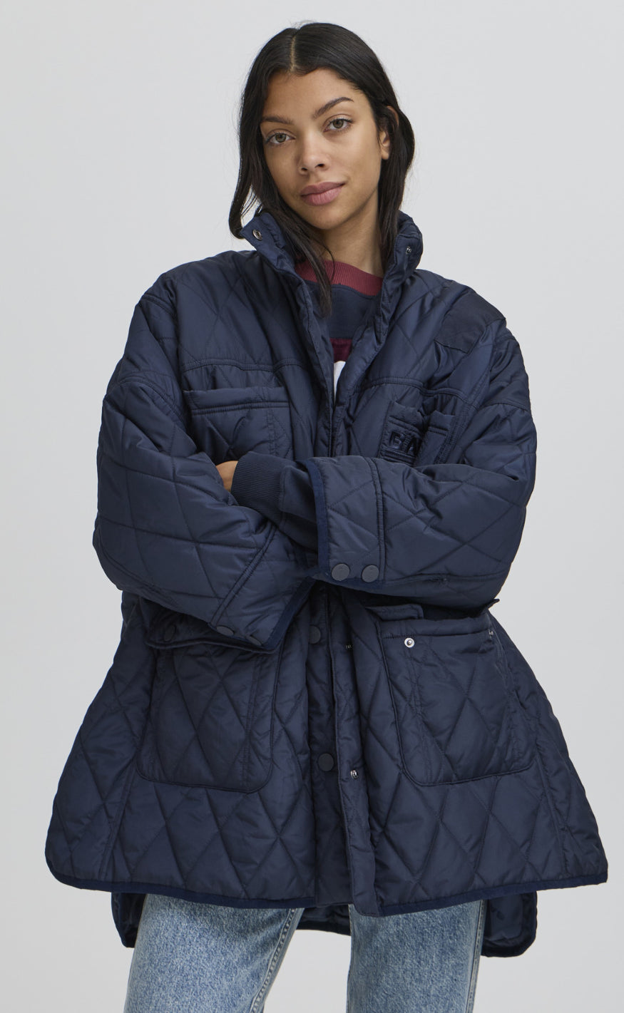 BALL Original Jakke - Estel Padded - Sky Captain