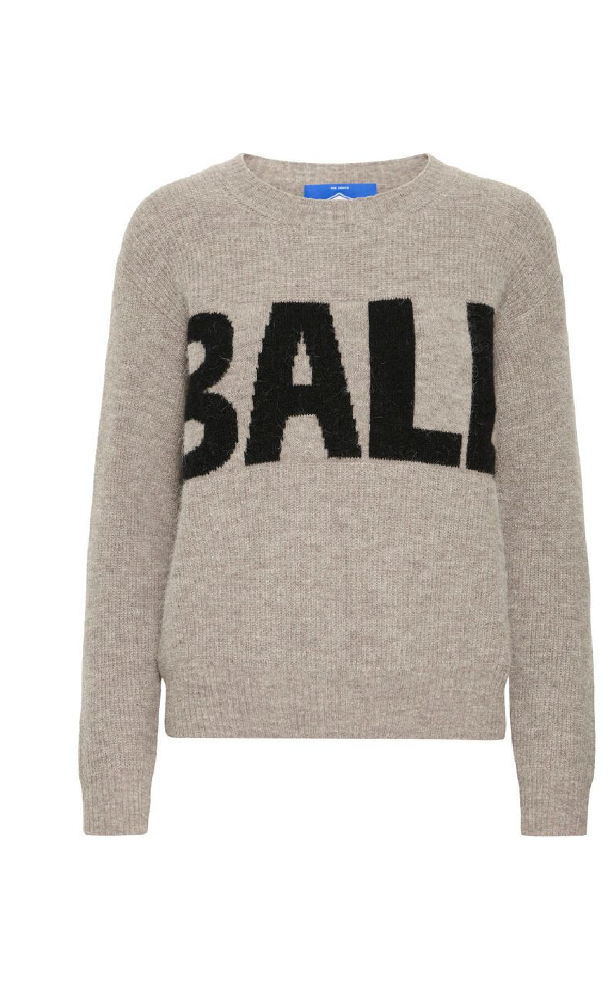 BALL Original Striktrøje - Stacy Logo - Vintage Khaki