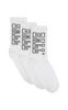 BALL Original Strømper - 3 Pack - White/Black Logo