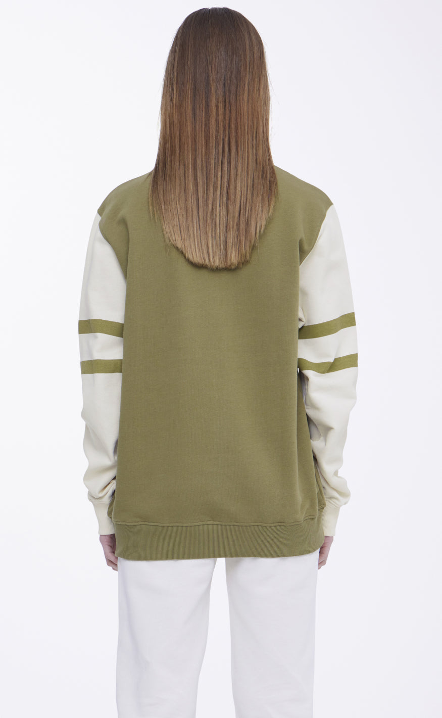 BALL Original Sweatshirt - Brown - Green Olive
