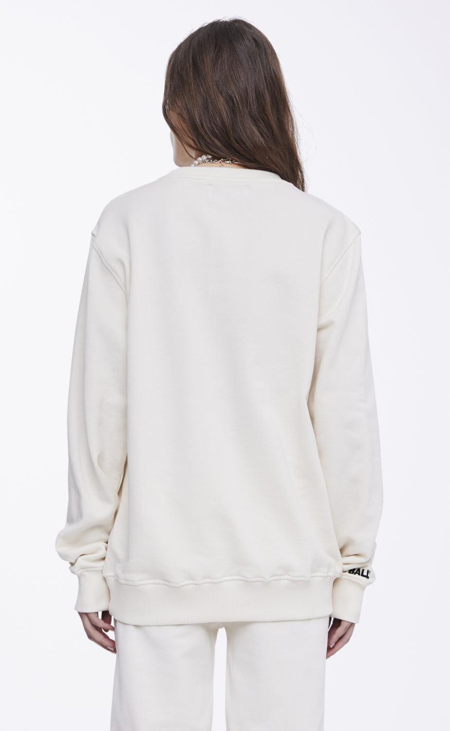 BALL Original Sweatshirt - L. Taylor - Off White