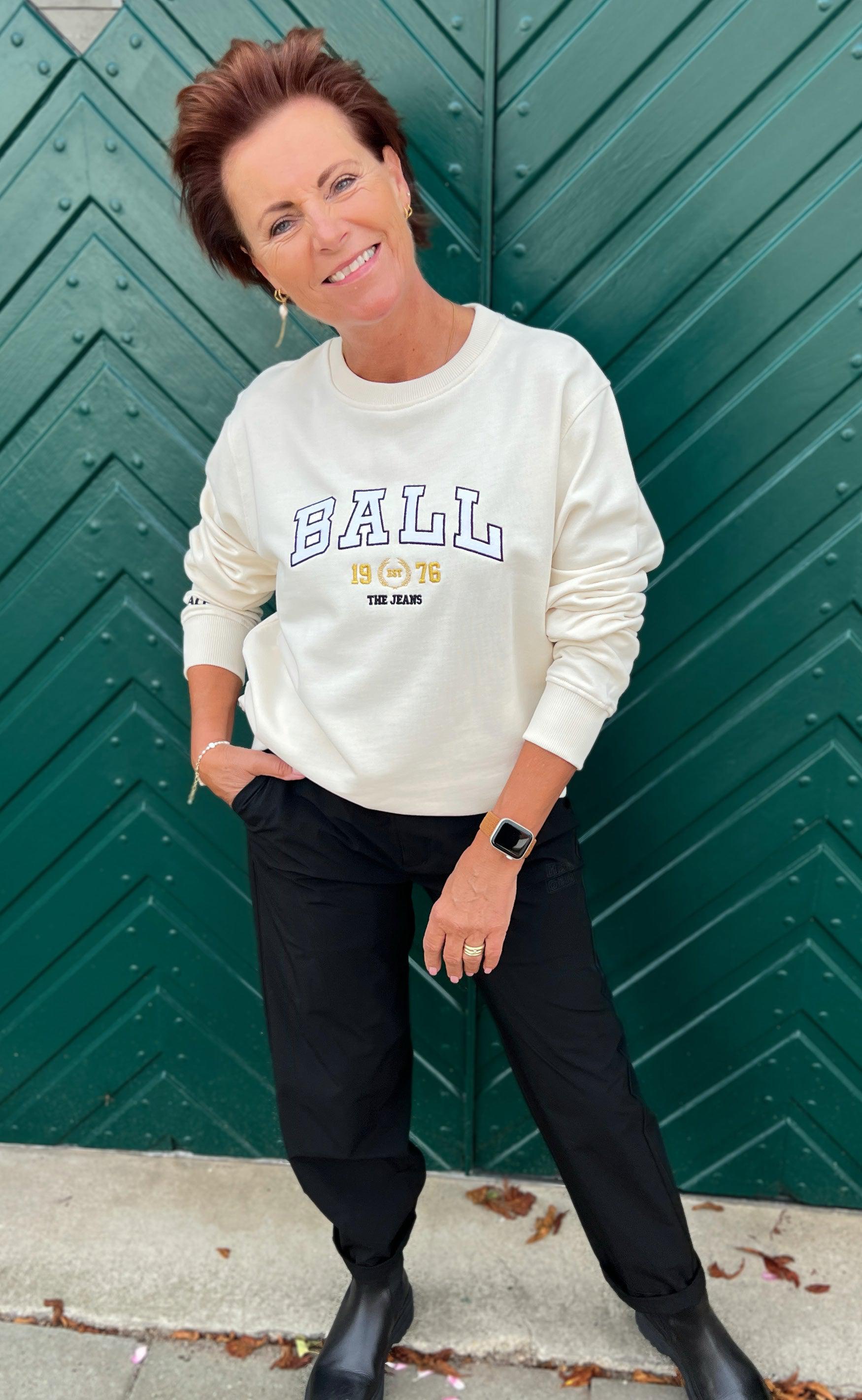 BALL Original Sweatshirt - L. Taylor - Off White