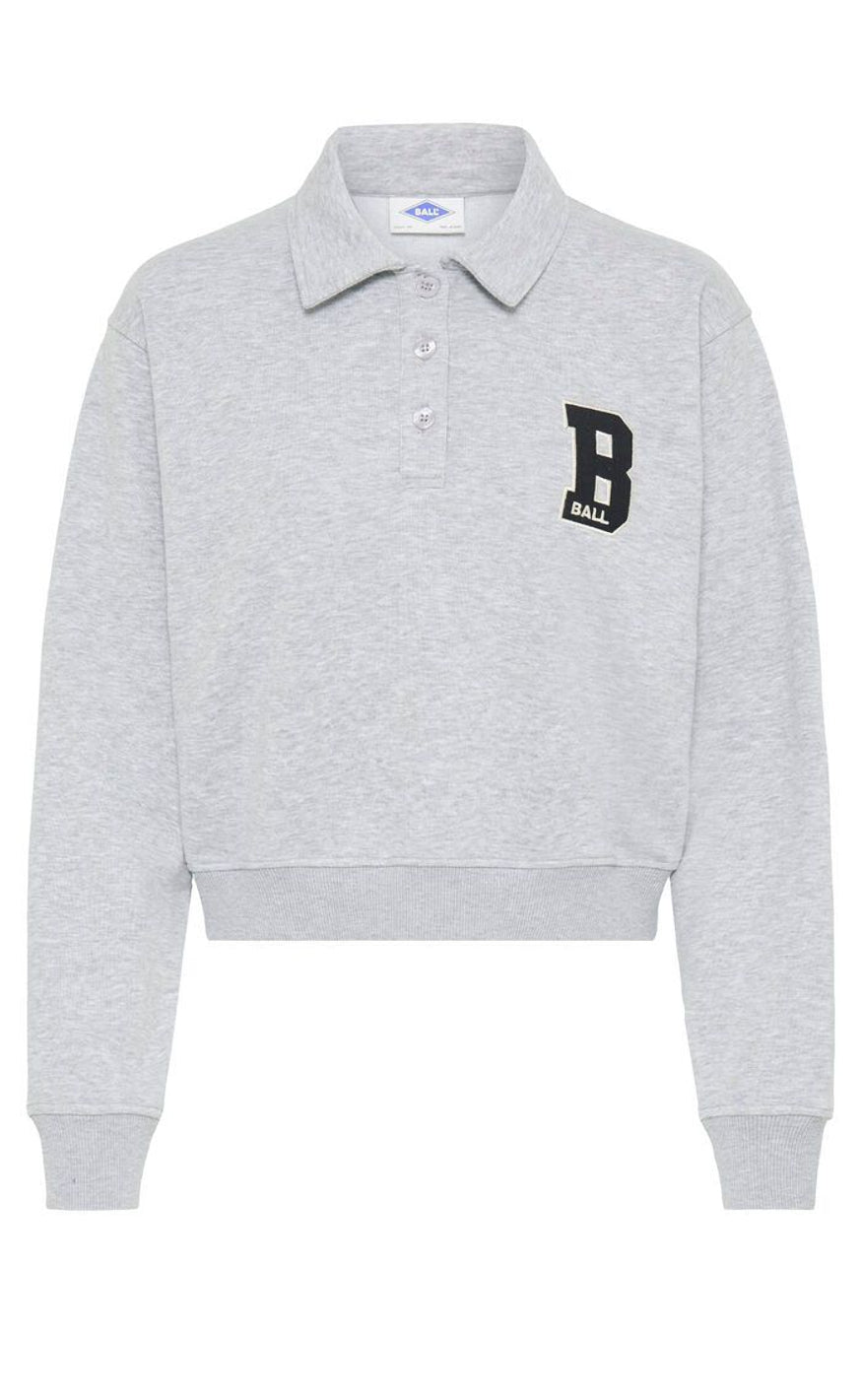 BALL Original Sweatshirt - Riva Polo - Medium Gray Melange