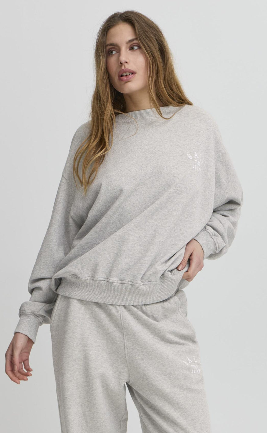 BALL Original Sweatshirt - Savona - Medium Grey Melange