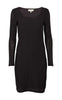 Basic Apparel Kjole - Suvi Scoop - Black
