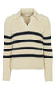 Basic Apparel Sweater - Sweety Polo - Birch/Black