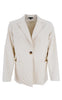 Black Colour Blazer - Box - Off White
