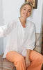 Black Colour Bluse - Frida - White