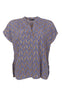 Black Colour Bluse - Luna Andrea - Blue Mist
