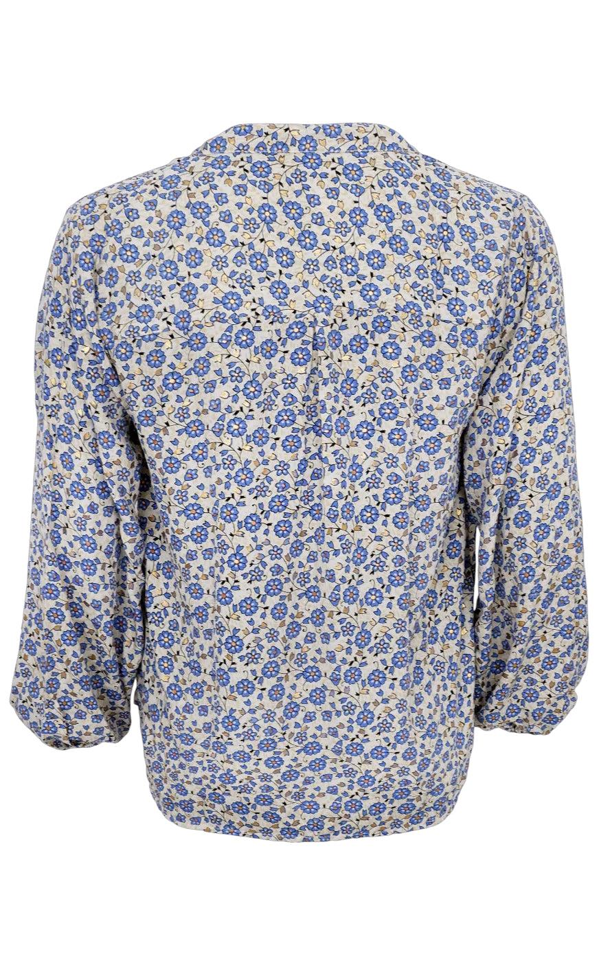 Black Colour Bluse - Luna - Blue Daisy