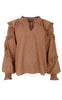 Black Colour Bluse - Nova - Frappe