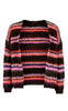 Black Colour Cardigan - Cayenne - Brown