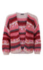 Black Colour Cardigan - Fontana - Berry