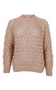 Black Colour Jumper - Trinity - Latte