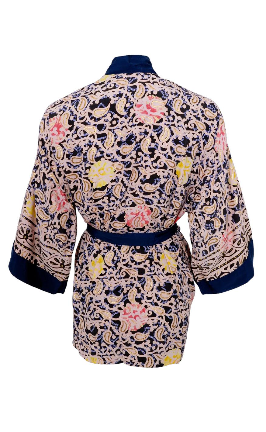 Black Colour Kimono - Luna - Blue Decor
