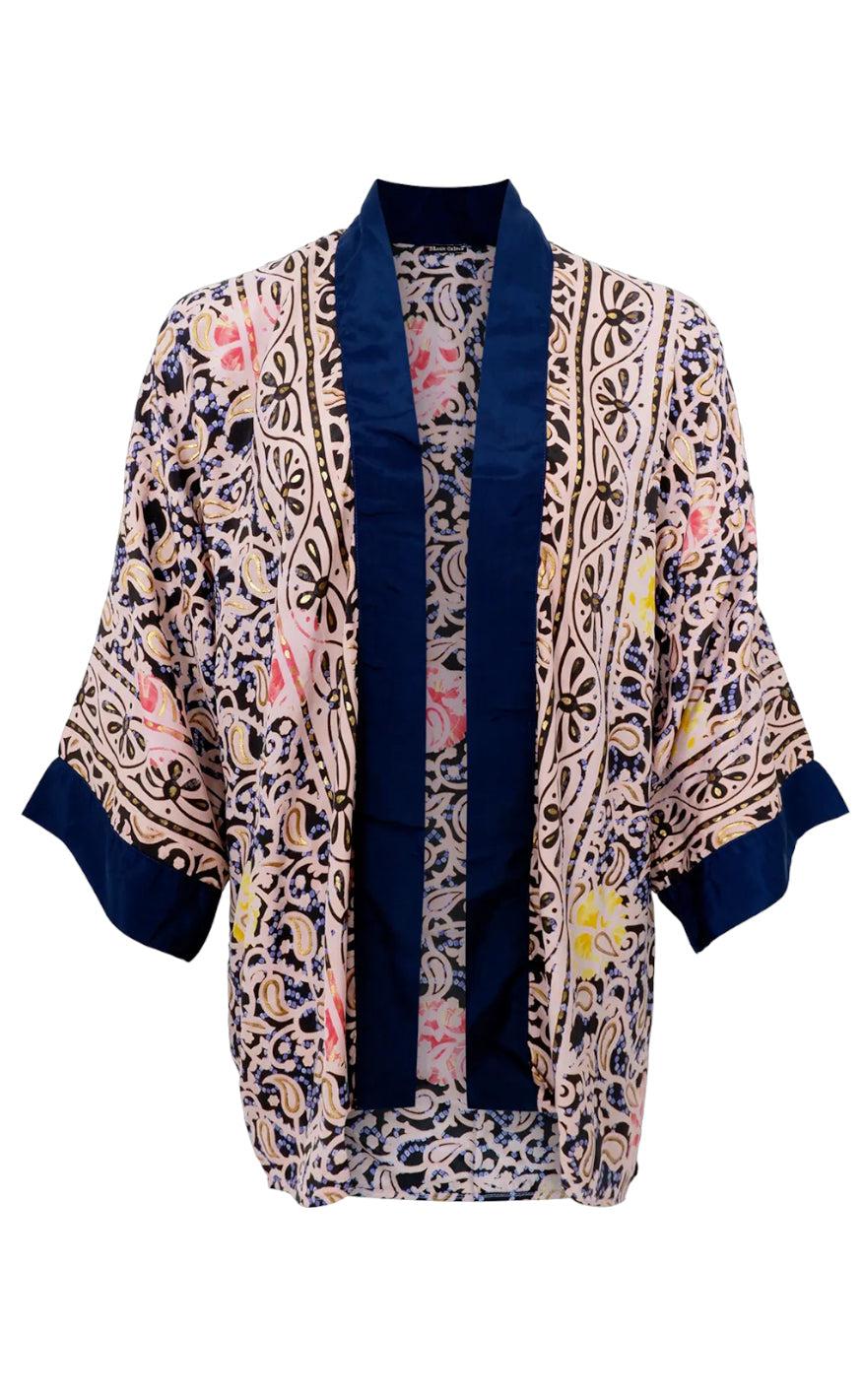 Black Colour Kimono - Luna - Blue Decor