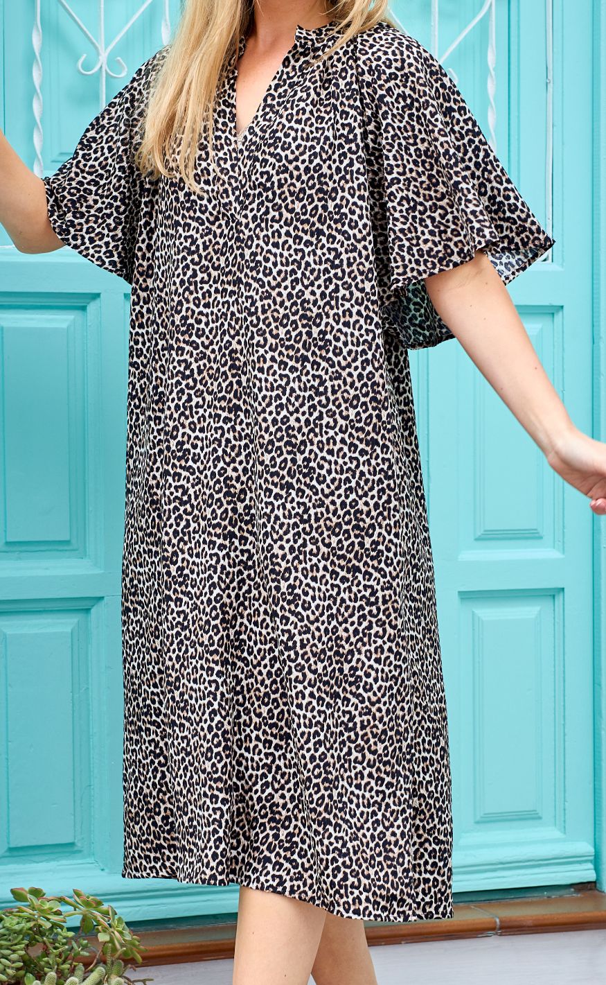 Black Colour Kjole - Kelly - Leo